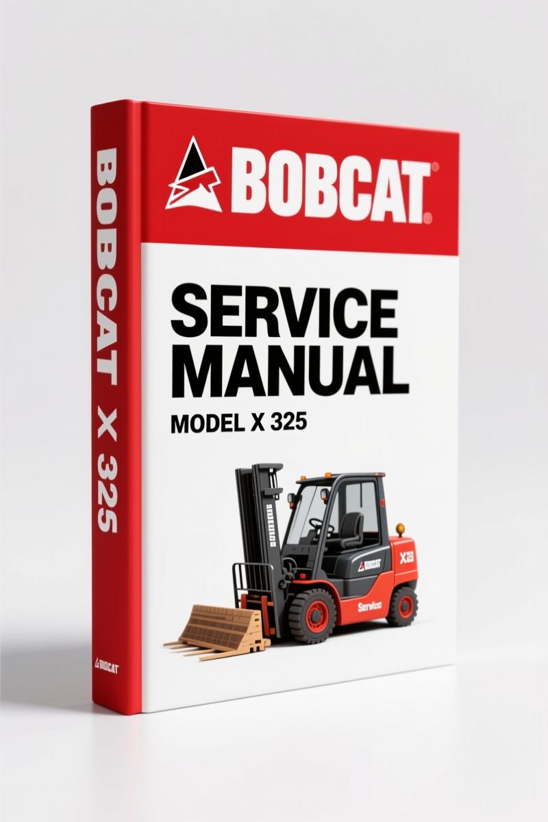 Bobcat X 325 1994 Service Manual – Factory Specs for 369-Page Excavator Repair