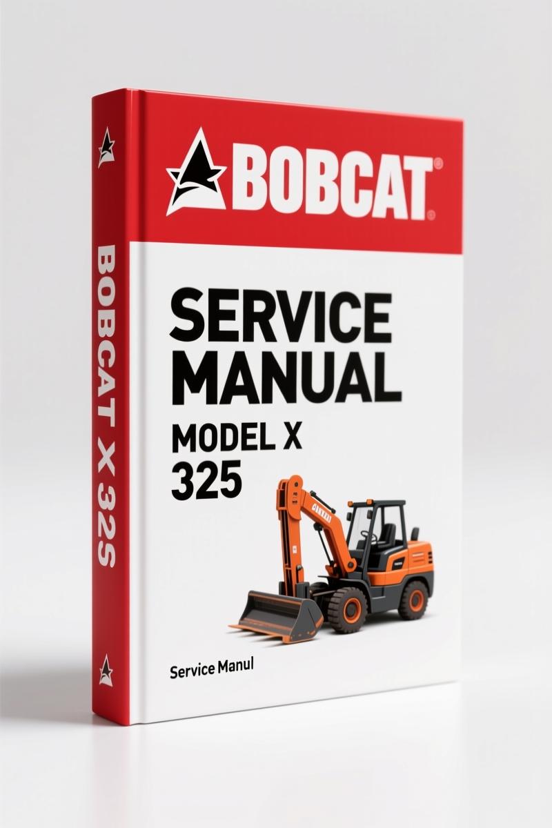Bobcat X 325 1995 Service Manual – OEM Factory Repair Specs