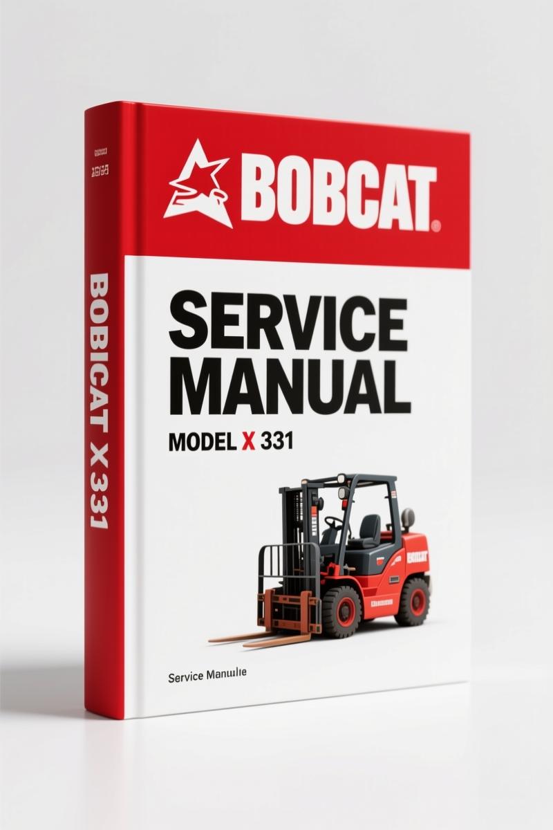 Bobcat X 331 1994 Service Manual – 349 Pages Factory Specs