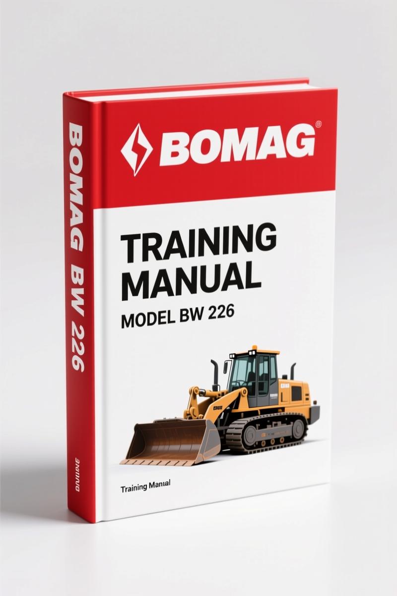 Bomag BW 177, BW 213, BW 226 2004 Training Manual – OEM Specs