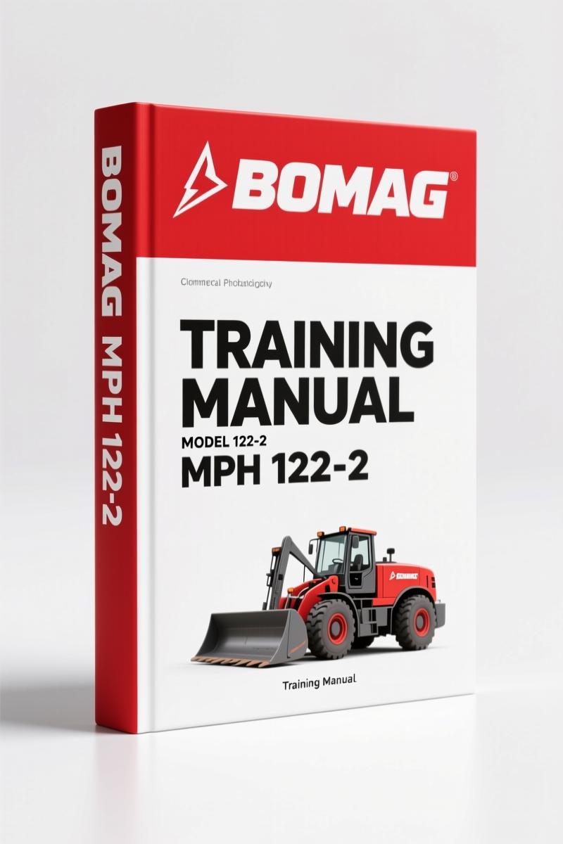 Bomag MPH 122-2 2011 Training Manual – OEM Factory Service Data