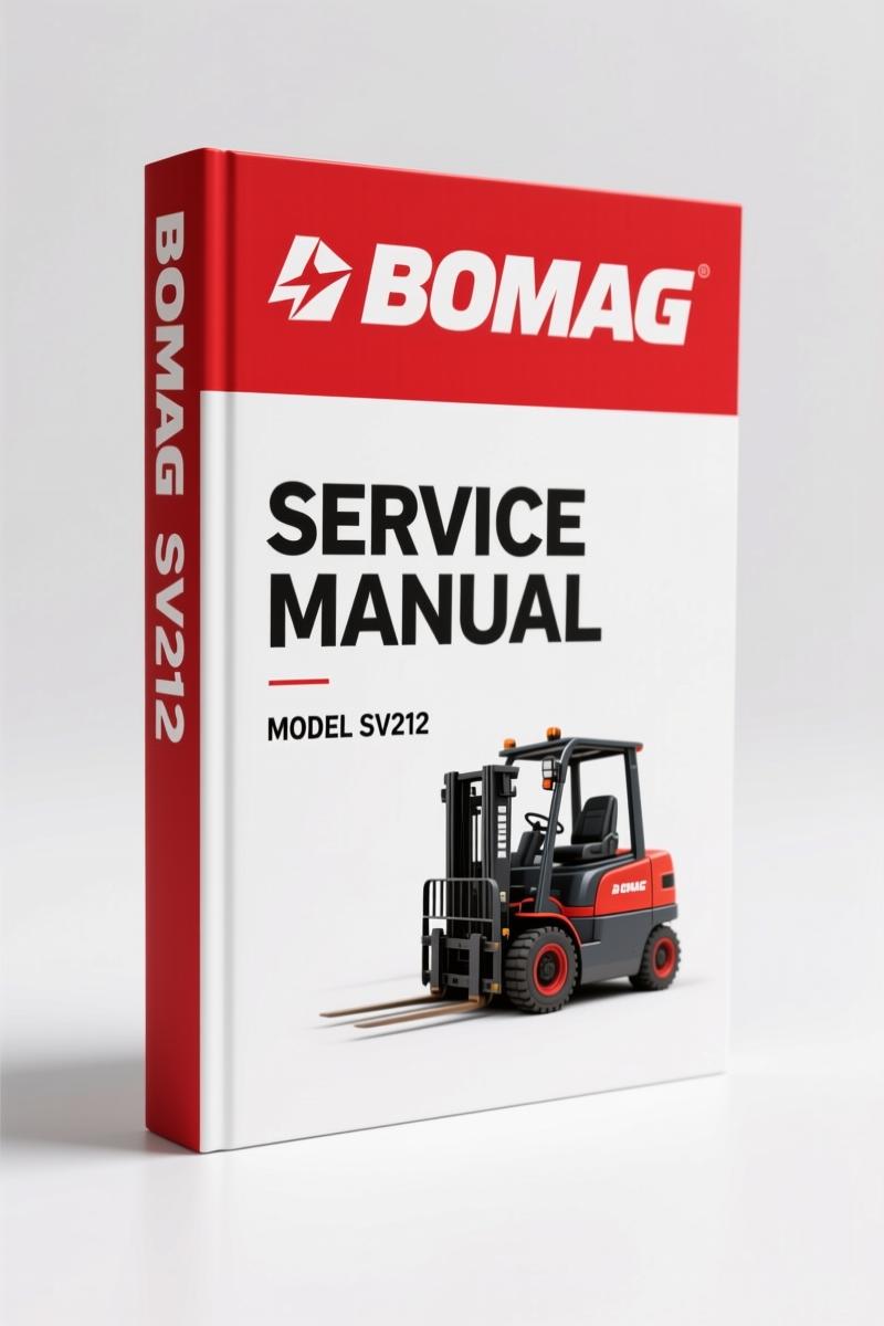 Bomag SV212, SV216 Service Manual – OEM Factory Torque & Maintenance Data