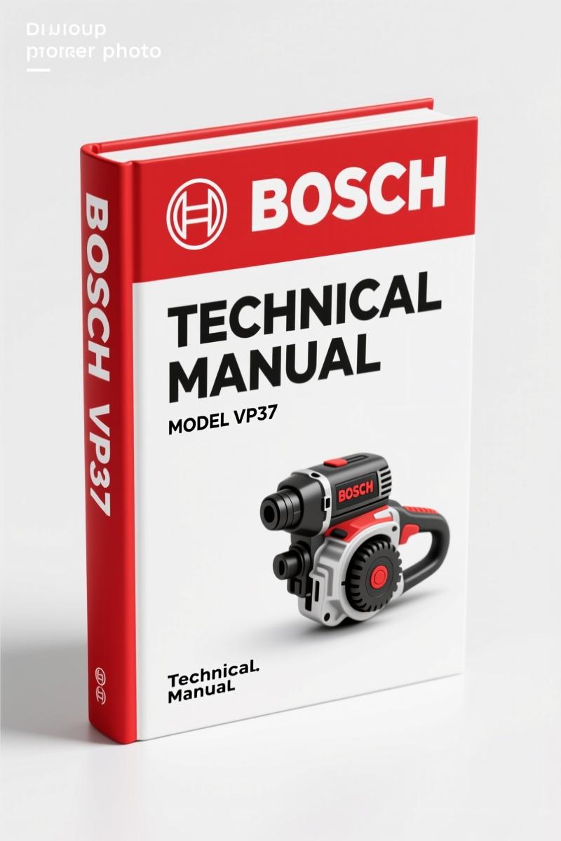 Bosch VP37, VP30, VP44, CR3, CR6 Technical Manual – 88 Pages