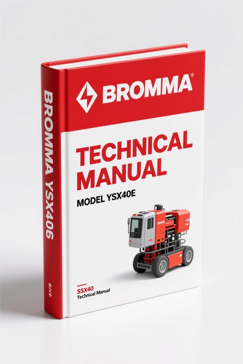 Bromma YSX40E 2014 Technical Manual – OEM Service Data