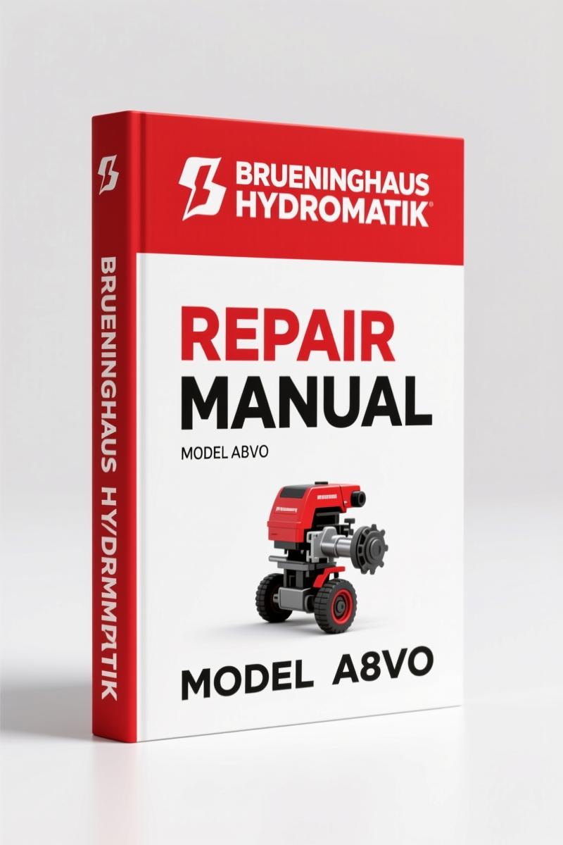Brueninghaus Hydromatik A8VO 2000 Repair Manual – 40 Pages
