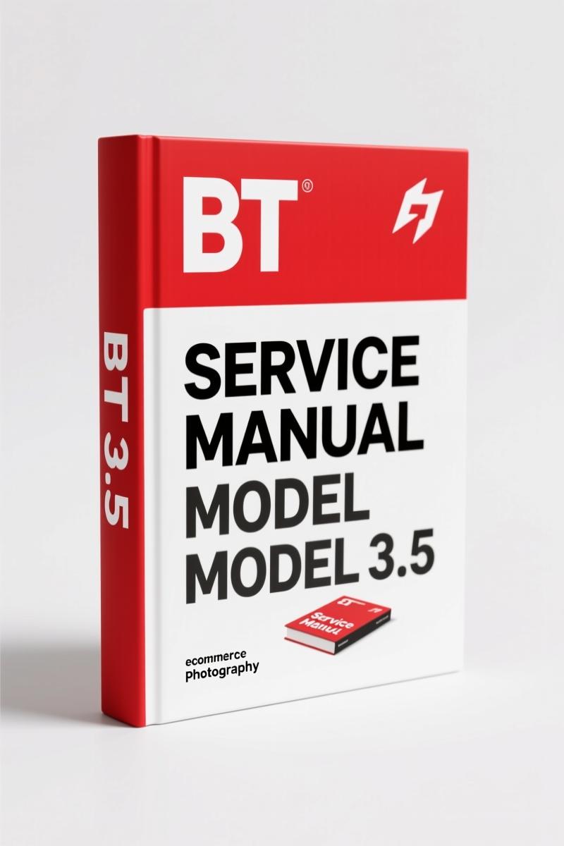 BT 2.5, 3.0, 3.5 Service Manual – Factory Specs for Electric Forklifts