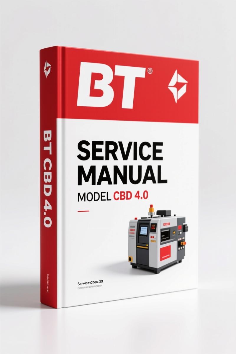 BT CBD 4.0, CBD 4.5, CBD 5.0 Service Manual – 120 Pages