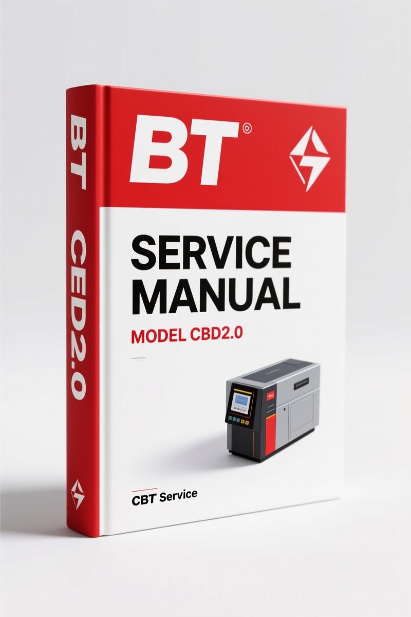 BT CBD1.5, CBD1.8, CBD2.0 Service Manual – Factory-Certified Forklift Repair Documentation