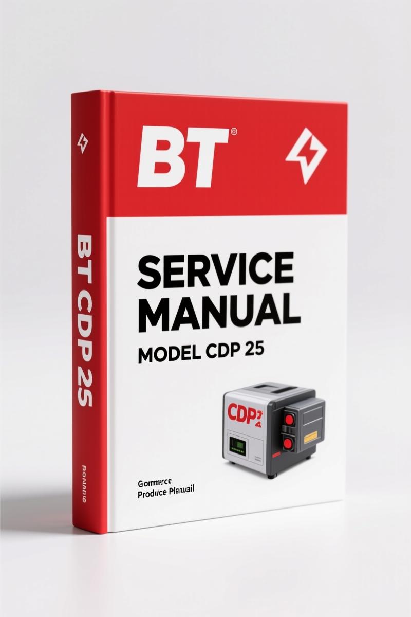 BT CDP 25, CDP 35, CGP 25, CGP 35 2001 Service Manual – 244 Pages