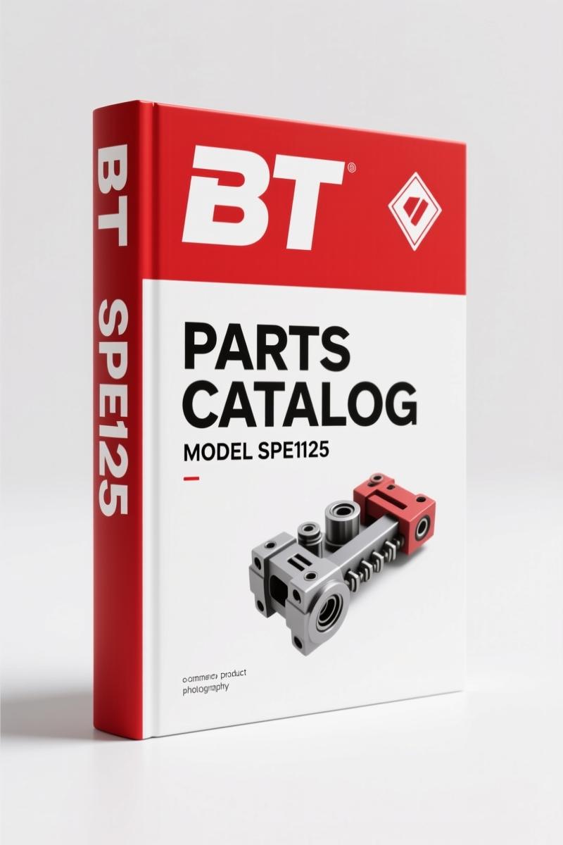 BT SPE125, SPE160 2014 Parts Catalog – 283-Page OEM Reference