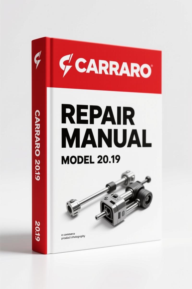 Carraro 20.19 2005 Repair Manual – Factory Service Documentation for Front Axle