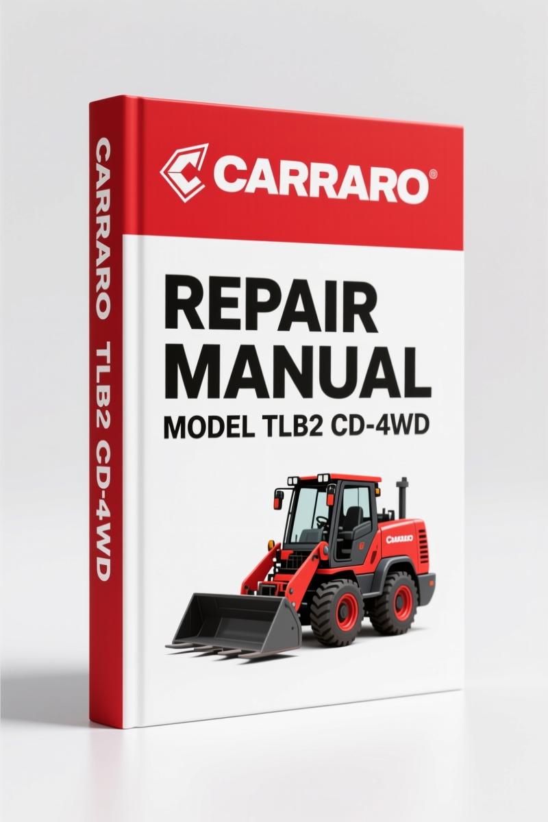 Carraro TLB2 CD-4WD 2007 Repair Manual – Factory OEM Specs