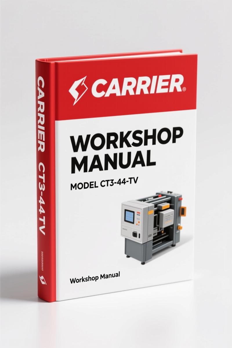 Carrier CT2-29-TV CT3-44-TV Workshop Manual – 81 Pages Factory Specs