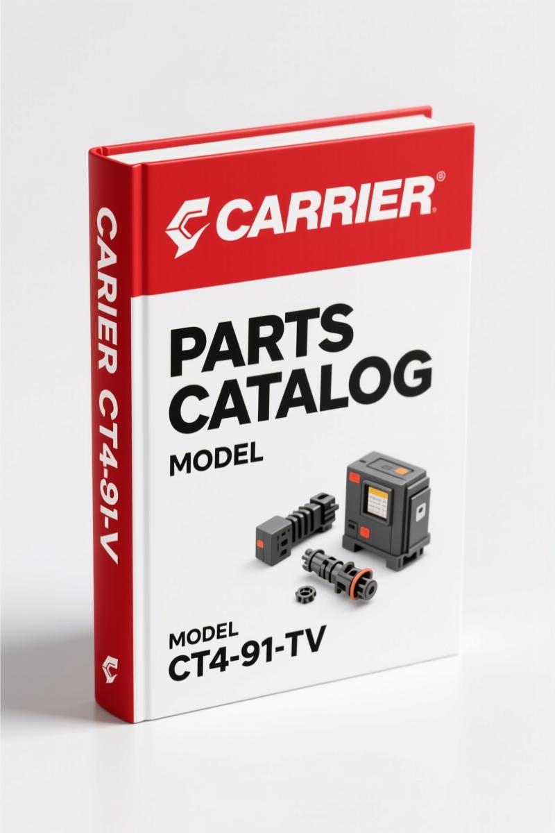 Carrier CT4-91-TV Parts Catalog – 32-Page OEM Diesel Engine Exploded Views