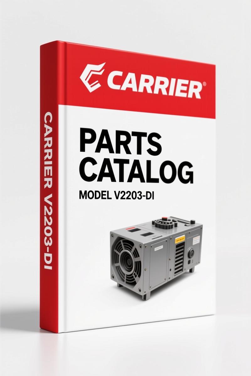 Carrier V2203-DI Parts Catalog – OEM Part Numbers & Diagrams