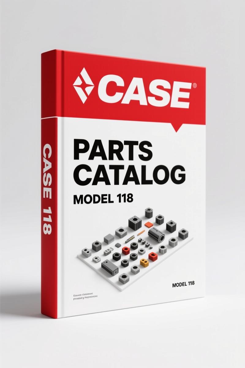 Case 108, 110, 118 Parts Catalog – 38-Page OEM Parts Identification
