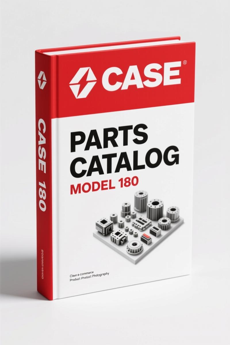 Case 130, 180 Parts Catalog – OEM Factory Exploded Views