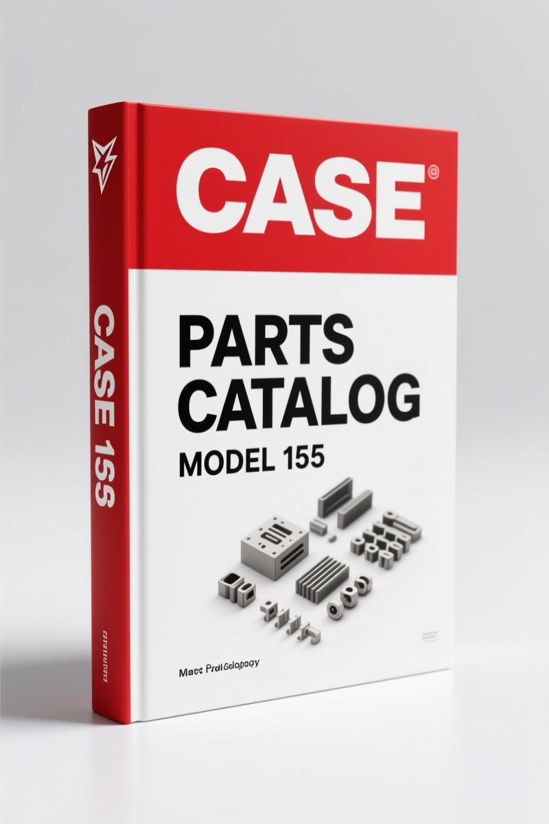 Case 155, 195 Parts Catalog – OEM Exploded-View Diagrams