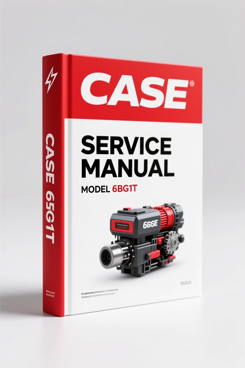 Case 4BG1T, 6BG1T 2000 Service Manual – OEM Factory Repair Guide