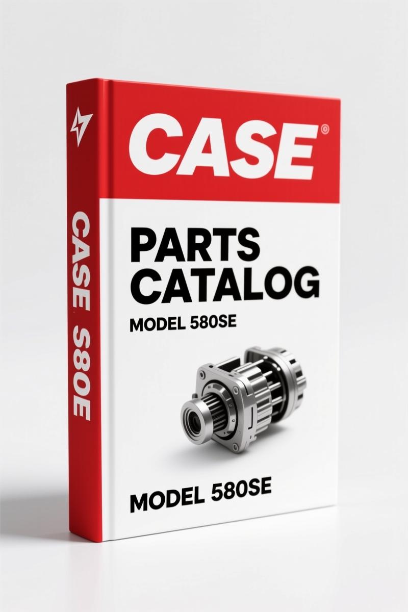 Case 580SE 580E 1986 Parts Catalog – 647 Pages OEM Factory Specs