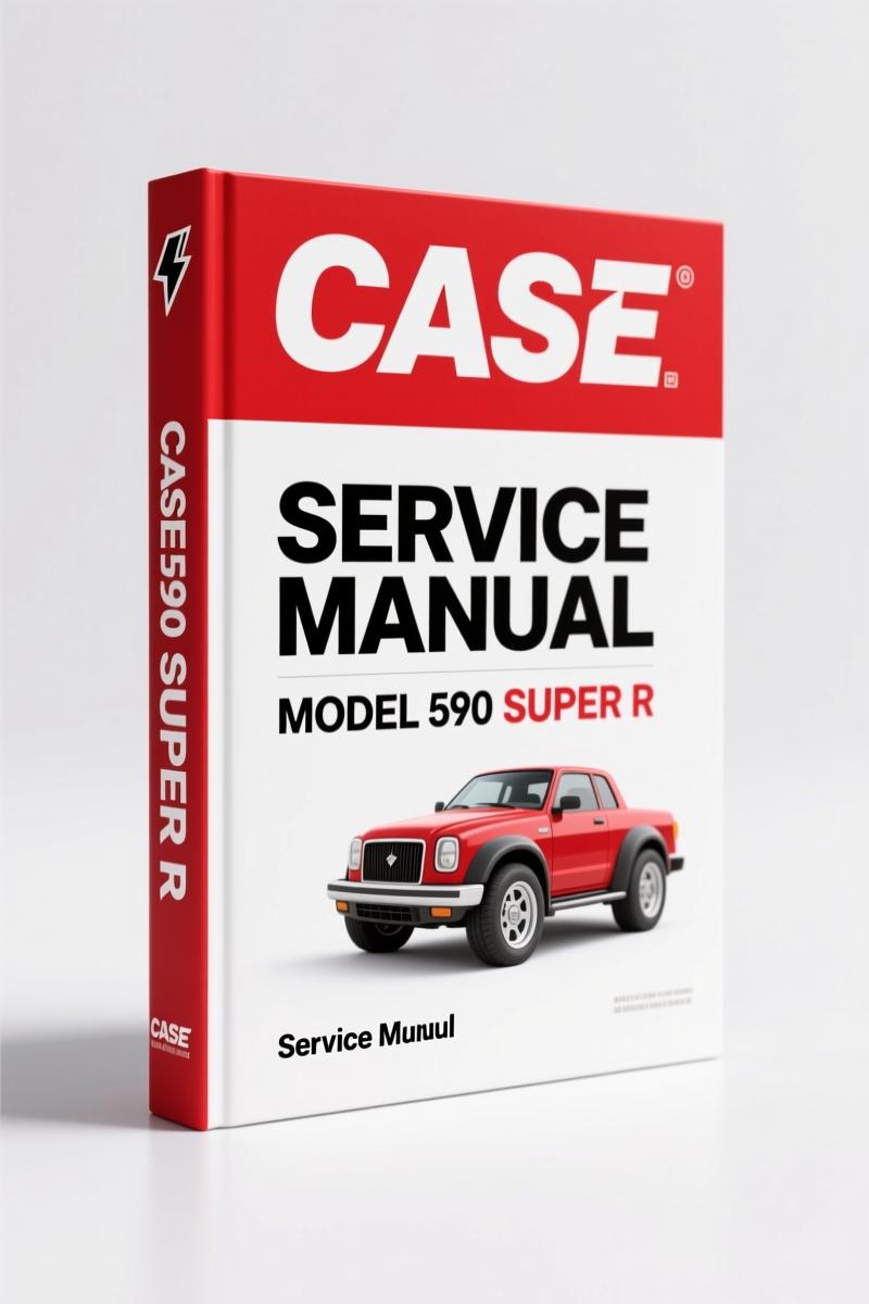 Case 590 Super R, 695 Super R Service Manual – 974 Pages