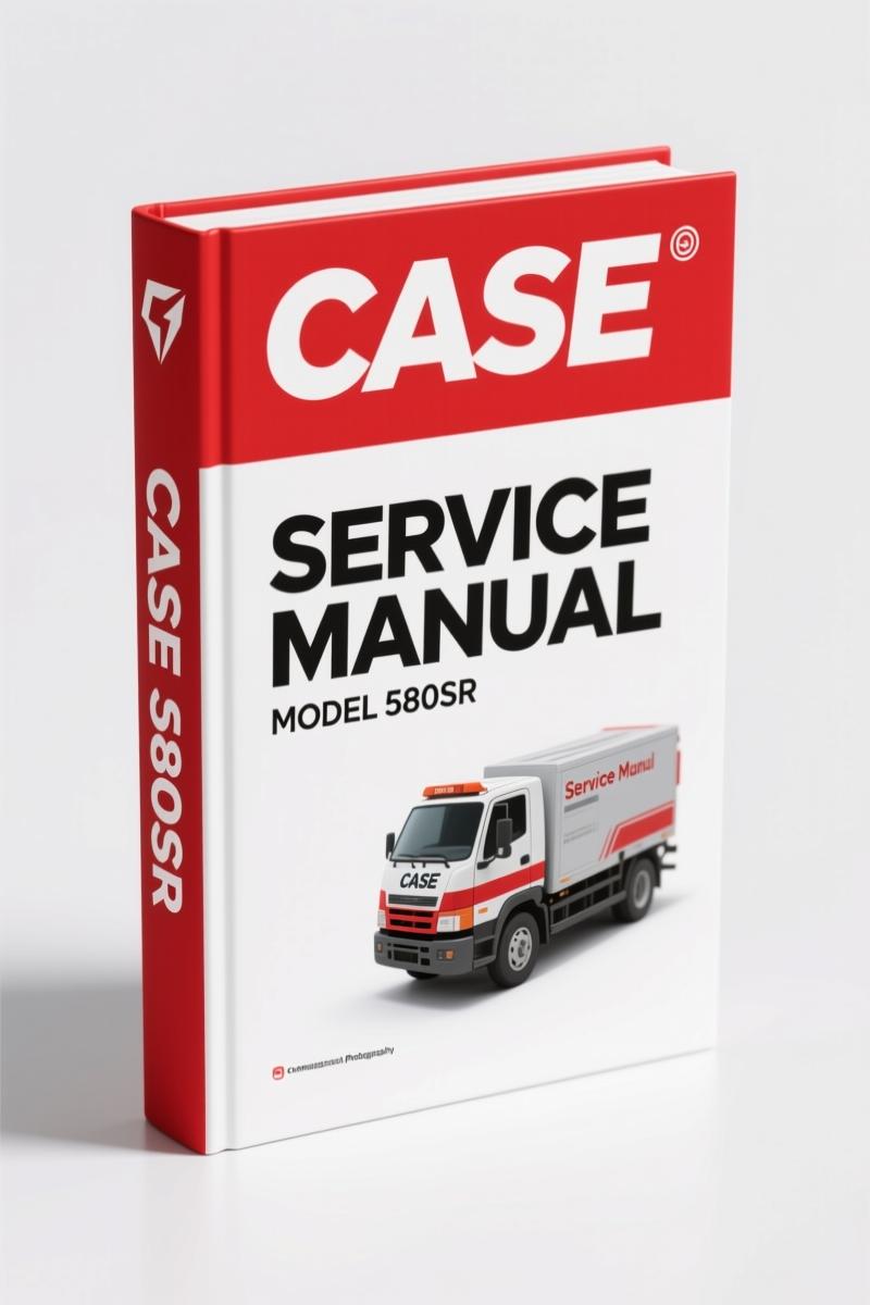 Case 580SR, 580SR+, 590SR, 695SR Service Manual – OEM Specs