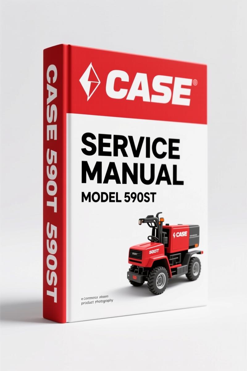 Case 580T, 580ST, 590ST, 695ST Service Manual – 1135 Pages OEM Factory Specs