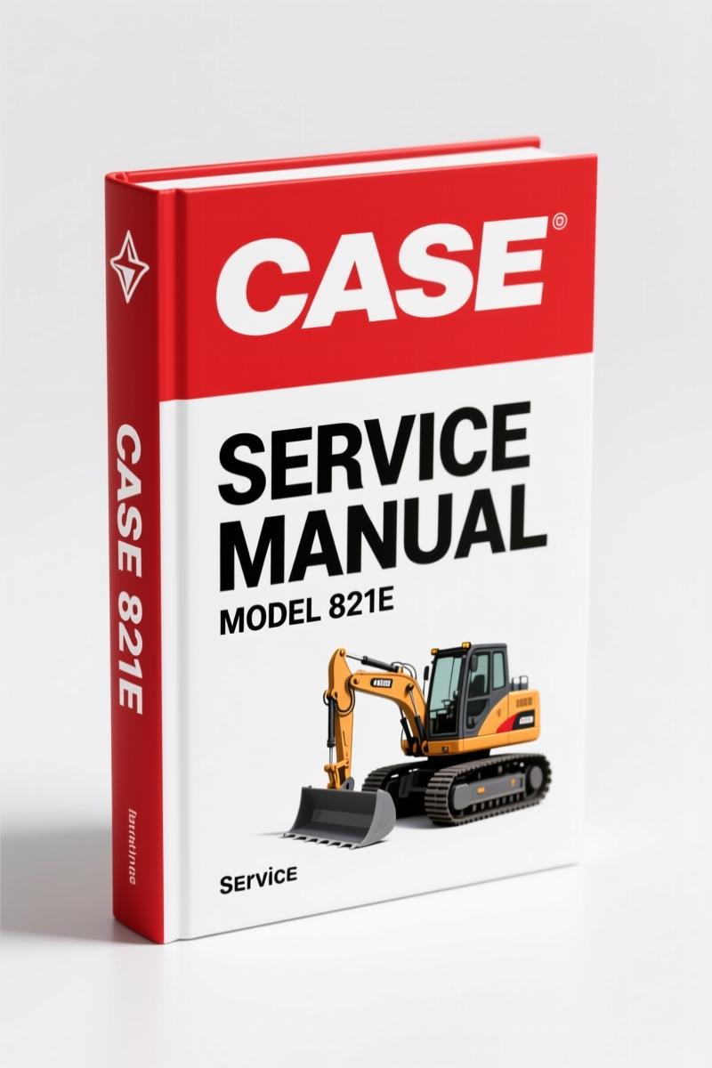 Case 821E 2009 Service Manual – Factory Repair for Wheel Loaders