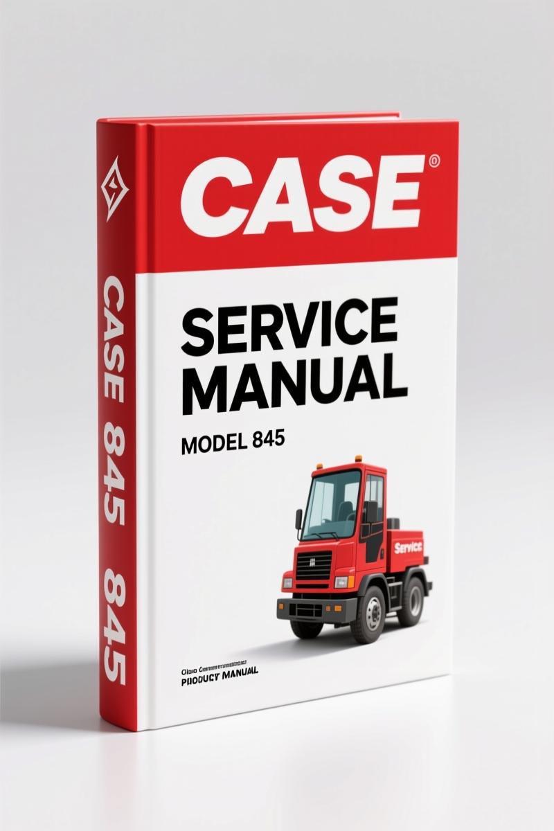 Case 845, 865, 885 Service Manual – Factory Specs for Grader Repair