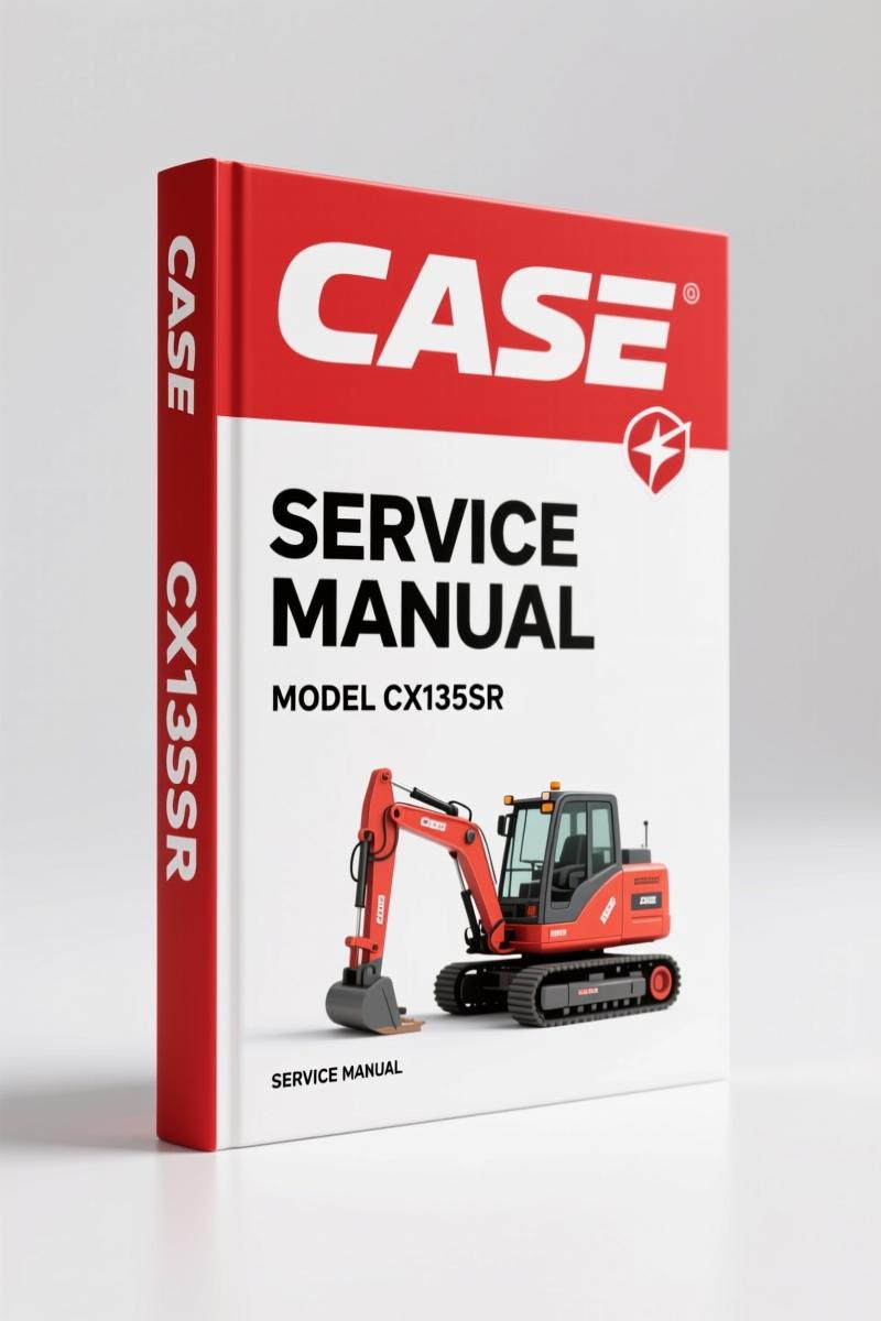 Case CX135SR 2004 Service Manual – Factory Repair Documentation