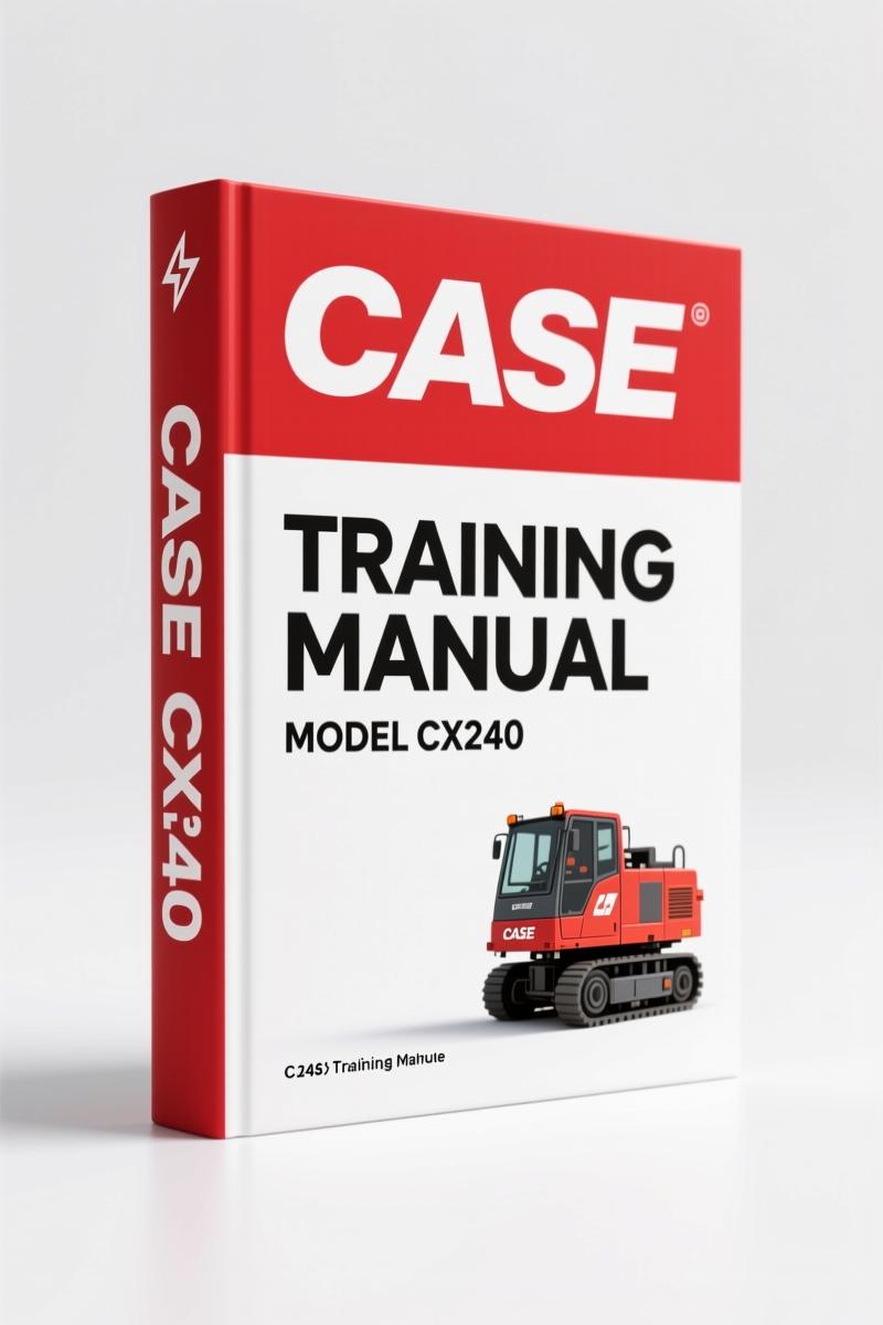 Case CX160, CX210, CX240, CX130 2001 Training Manual – OEM Specs