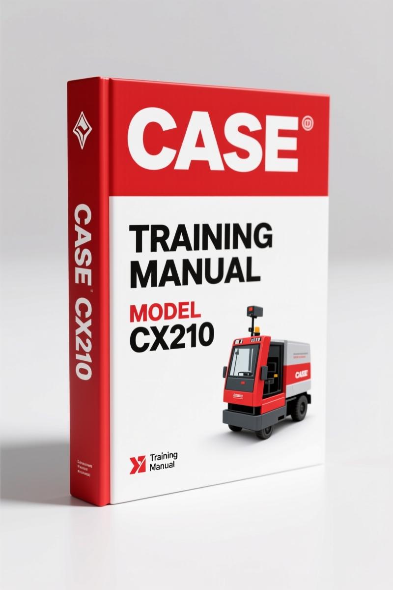 Case CX210 2000 Training Manual – OEM Specs for Certified Mechanics