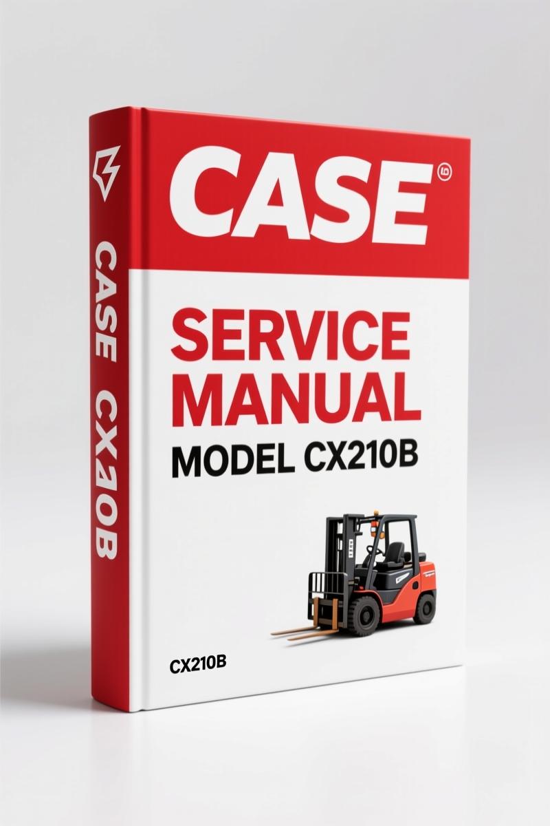 Case CX210B Service Manual – Factory Specs for Engine, ECM & Emissions
