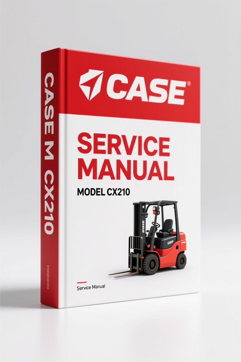 Case CX210, CX240 Service Manual – 244 Pages of Factory Spec Data