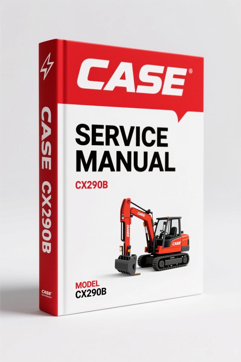 Case CX290B 2007 Service Manual – Factory Specs for Certified Technicians