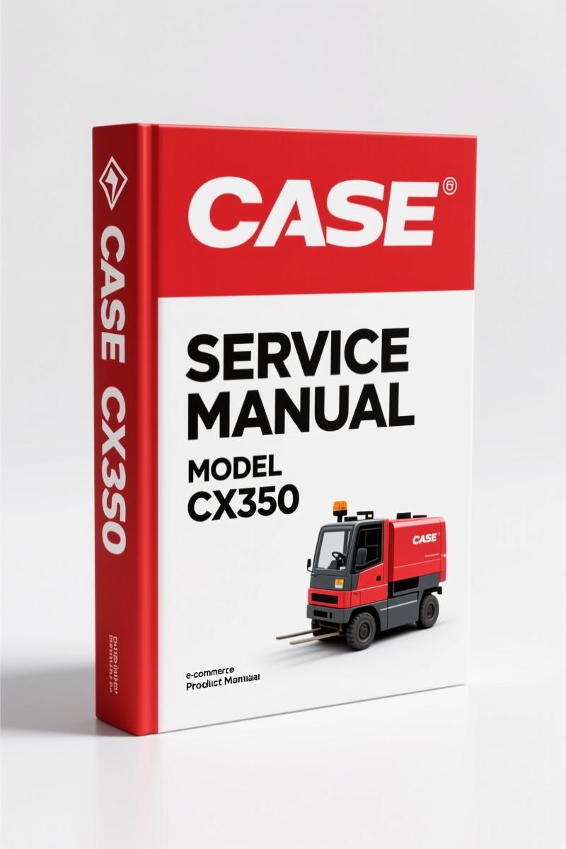 Case CX330, CX350, CX330NLC 2006 Service Manual