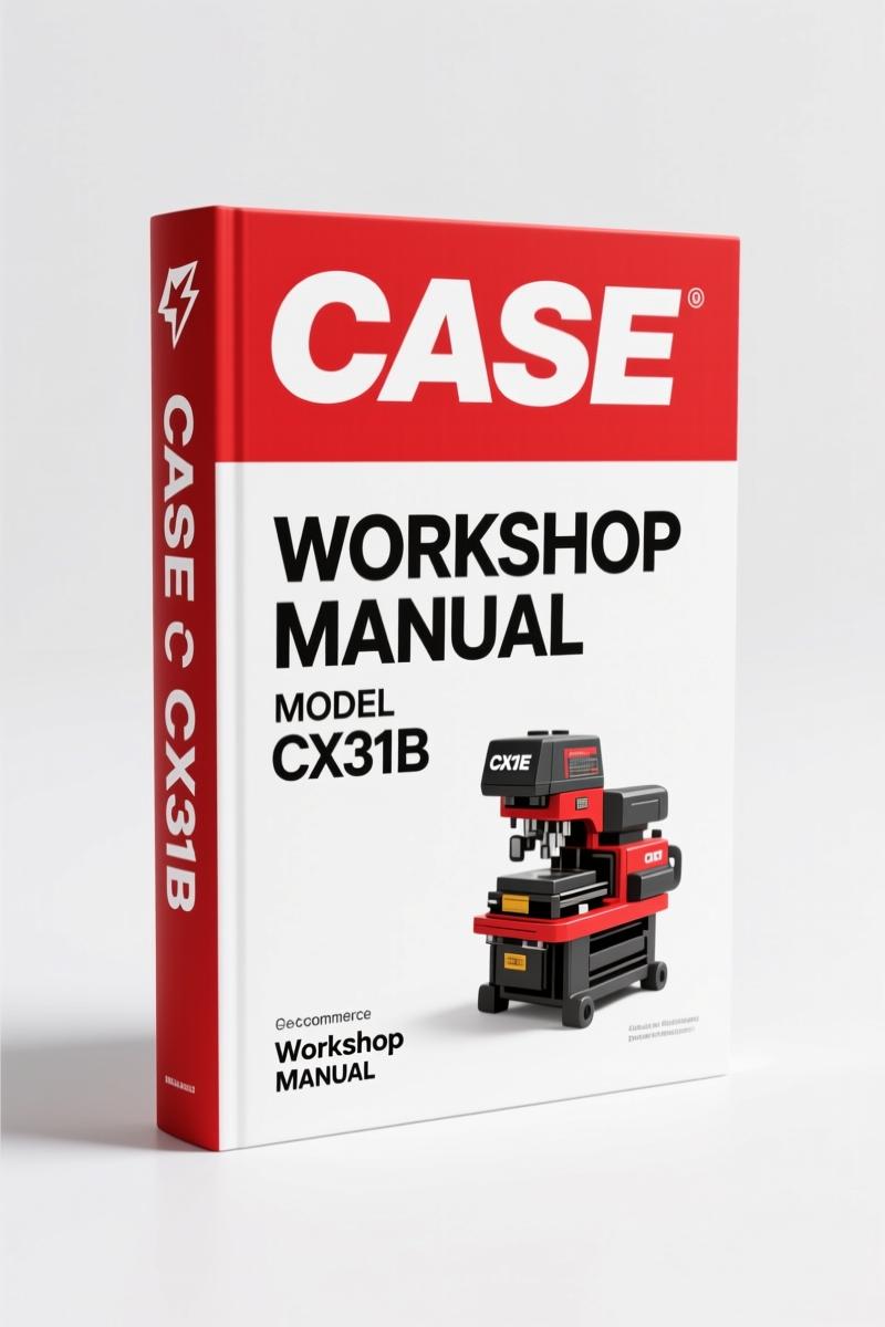 Case CX31B, CX36B 2004 Workshop Manual – 770-Page Factory Service Document