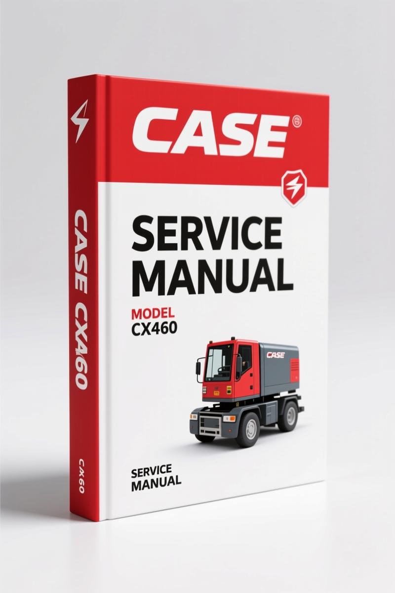 Case CX460 2007 Service Manual – 688-Page Factory Specs