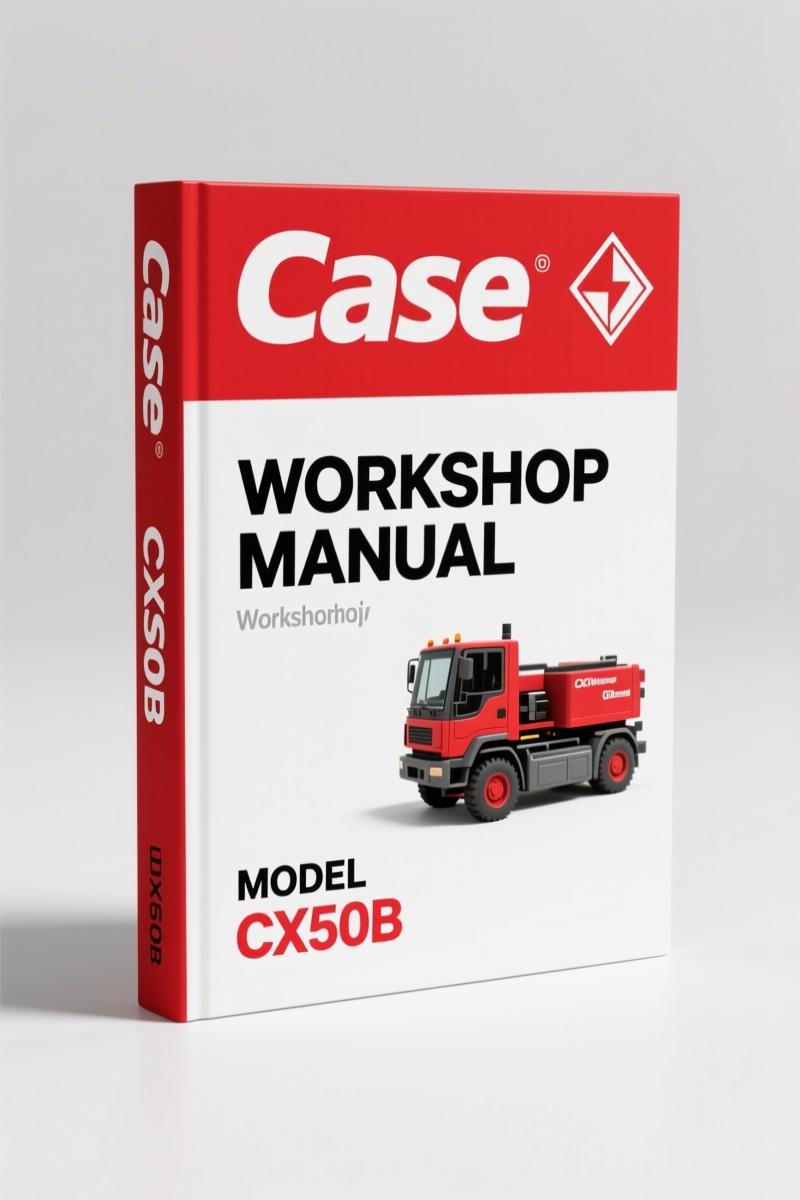 Case CX40B, CX50B 2004 Workshop Manual – Factory Spec Data