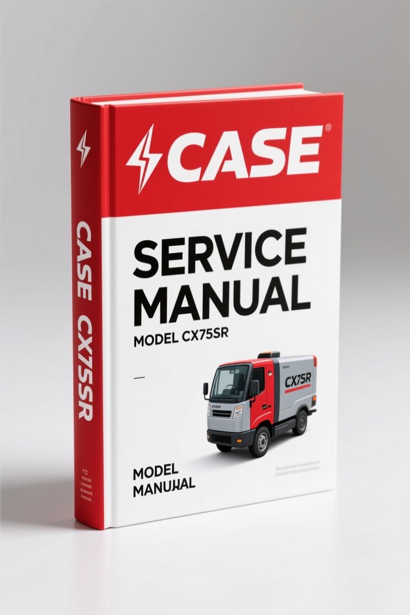 Case CX75SR CX80 2004 Service Manual – Factory Specs