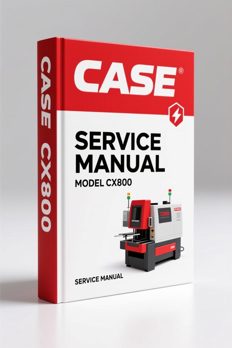 Case CX800 Service Manual – Factory Specs & Diagnostics