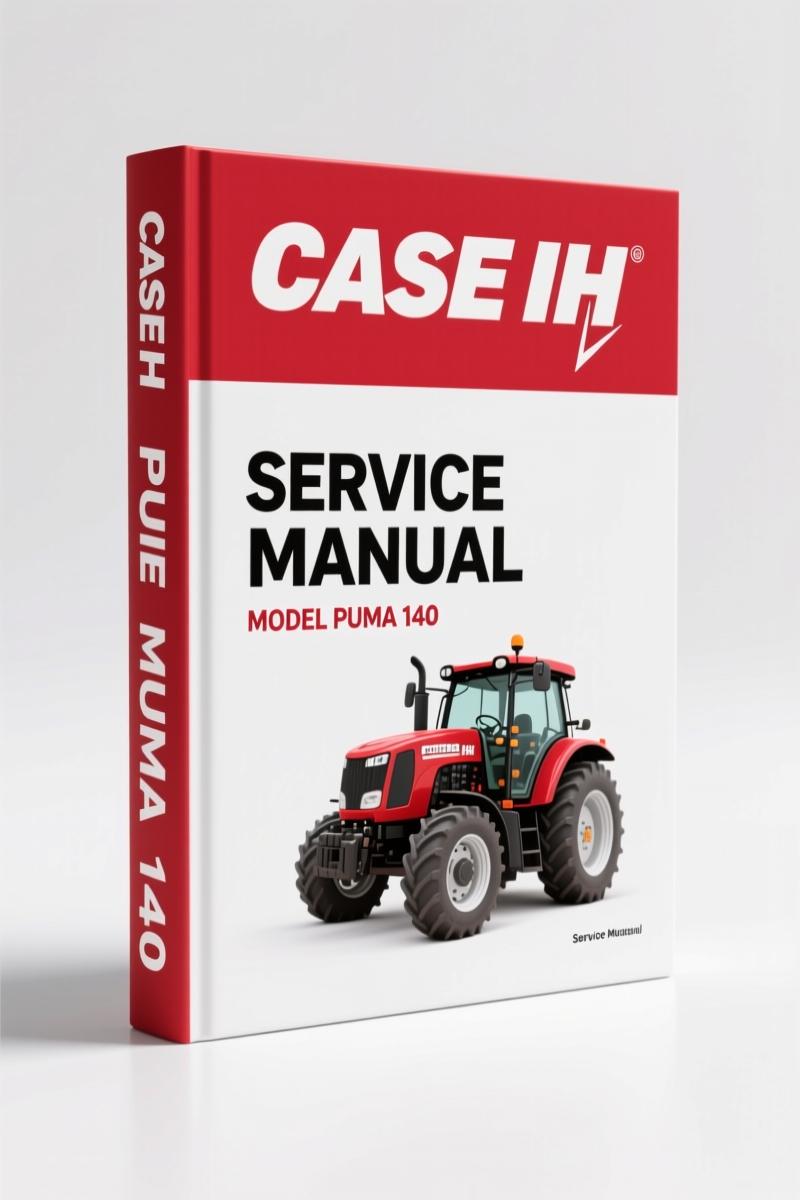 CASE IH PUMA 115, 125, 140, 155 2010 Service Manual – 3760 Pages