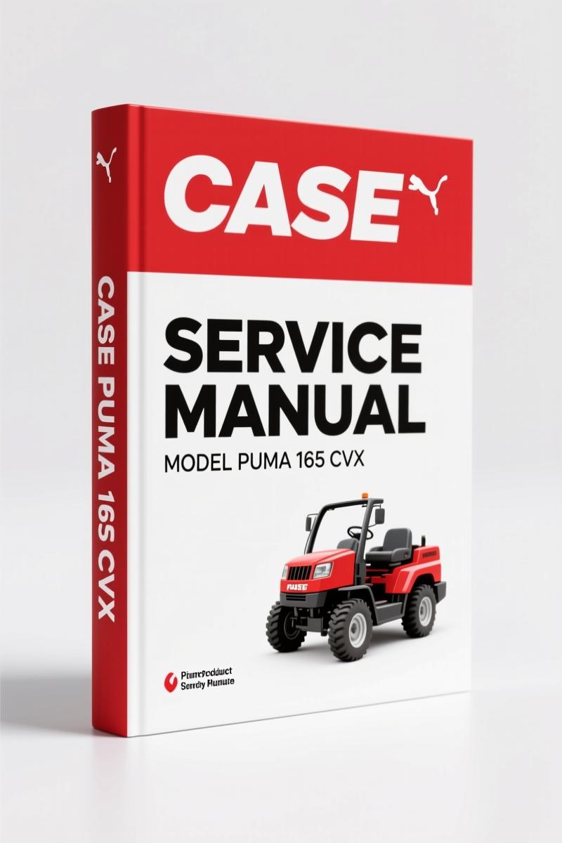 Case Puma 165-225 CVX 2009 Service Manual – 2144 Pages, OEM Specs