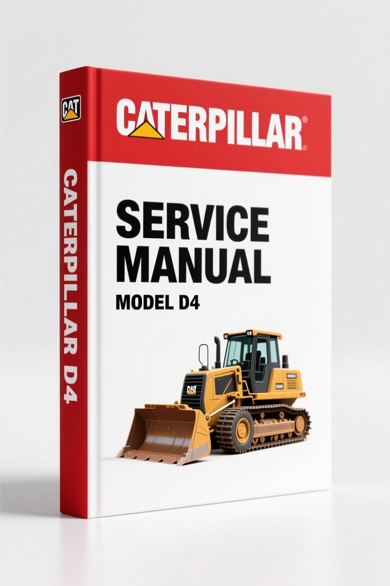 Caterpillar D4, D4E, 112F, 120G, 130G Service Manual – 133 Pages