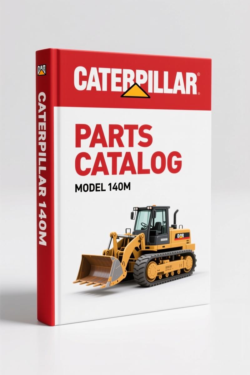 Caterpillar 140M 2007 Parts Catalog – 1111 Pages OEM Parts Identification