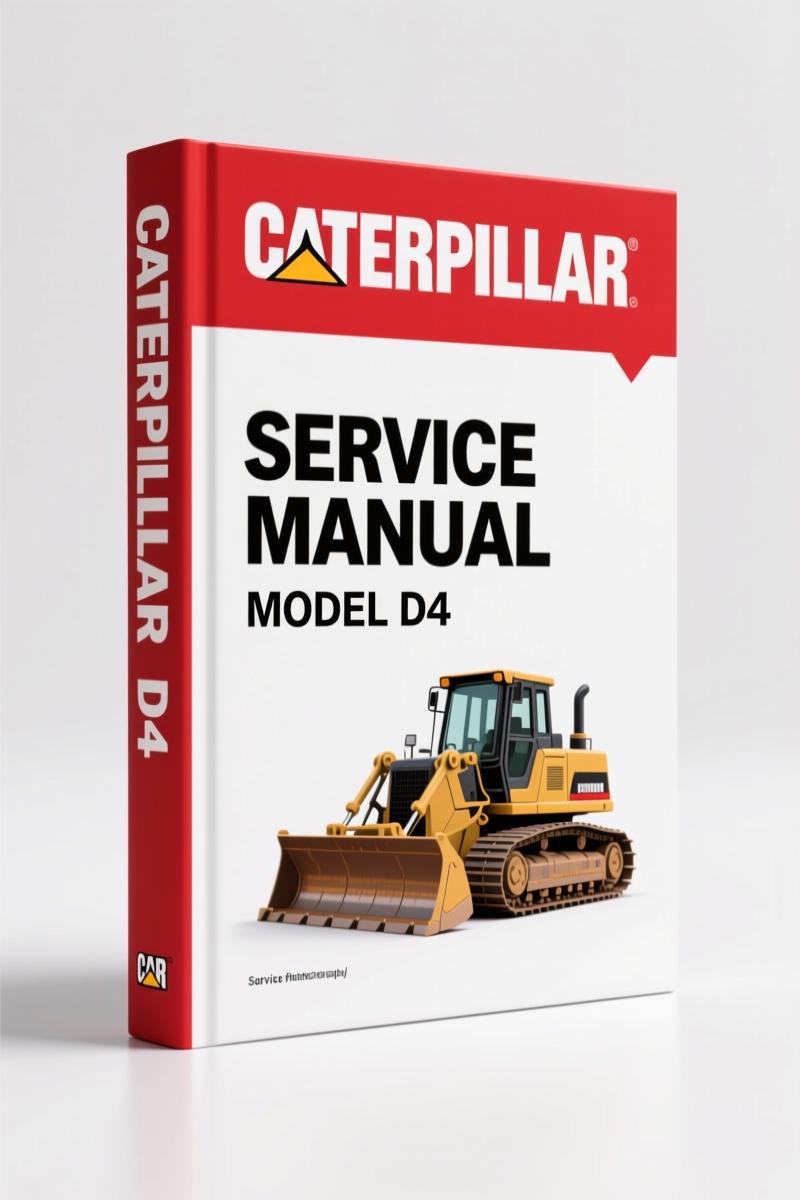 Caterpillar D4, D4E, 112F, 120G, 225 Service Manual – 100 Pages