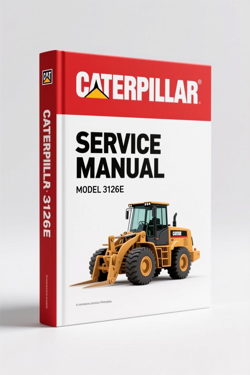Caterpillar 3126B 3126E 2001 Service Manual | OEM Factory Specs