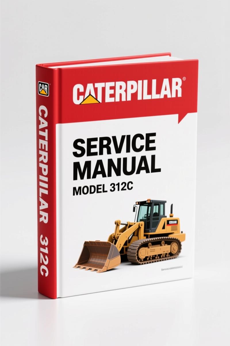 Caterpillar 312C 2004 Service Manual – Factory Parts & Service Data