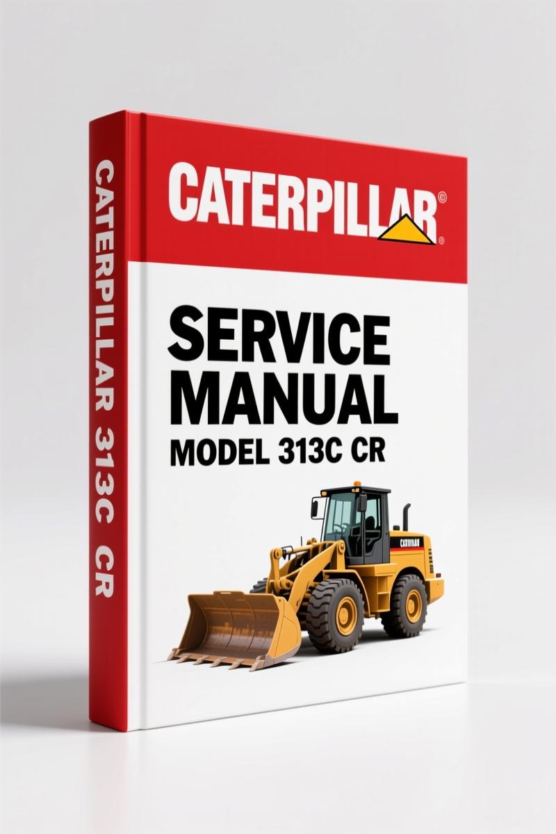 Caterpillar 313C CR 2009 Service Manual – 900 Pages of OEM Parts Data