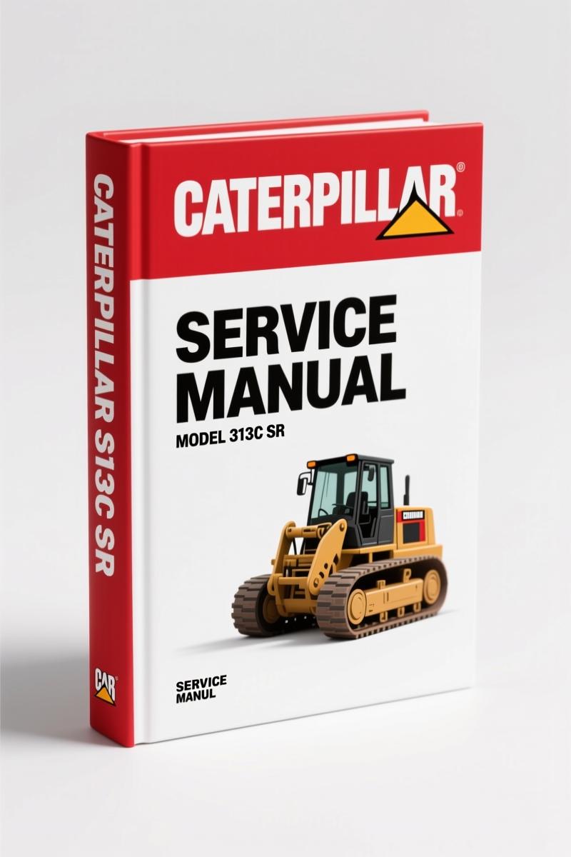Caterpillar 313C SR 2010 Service Manual – Factory Specs for Track-Type Excavator